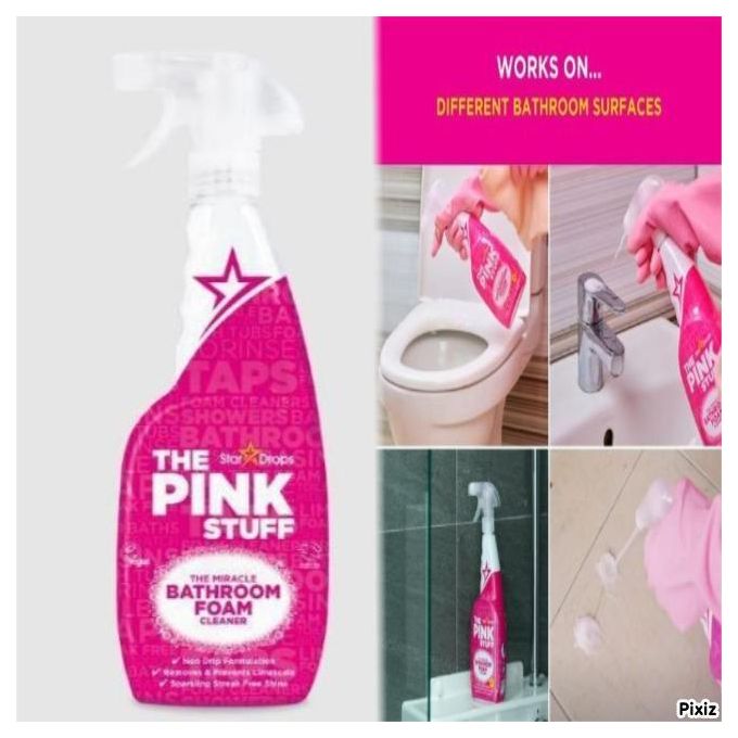 Nettoyant Moussant Miracle Salle De Bain( 750 Ml X 12 )- Élimine Calcaire Et Saletés, Finition Brillante Et Fraîche thumbnail 3