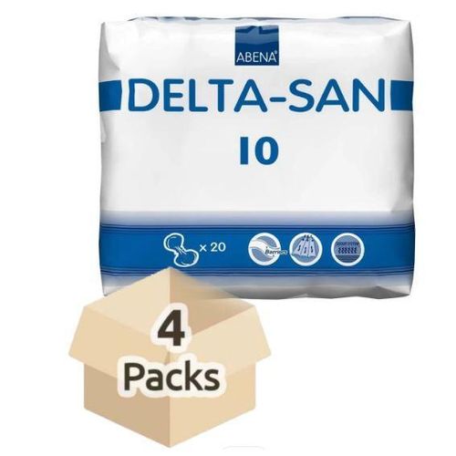 Pansement Anatomique Delta-san 10 - (4x20 Unités) thumbnail 3
