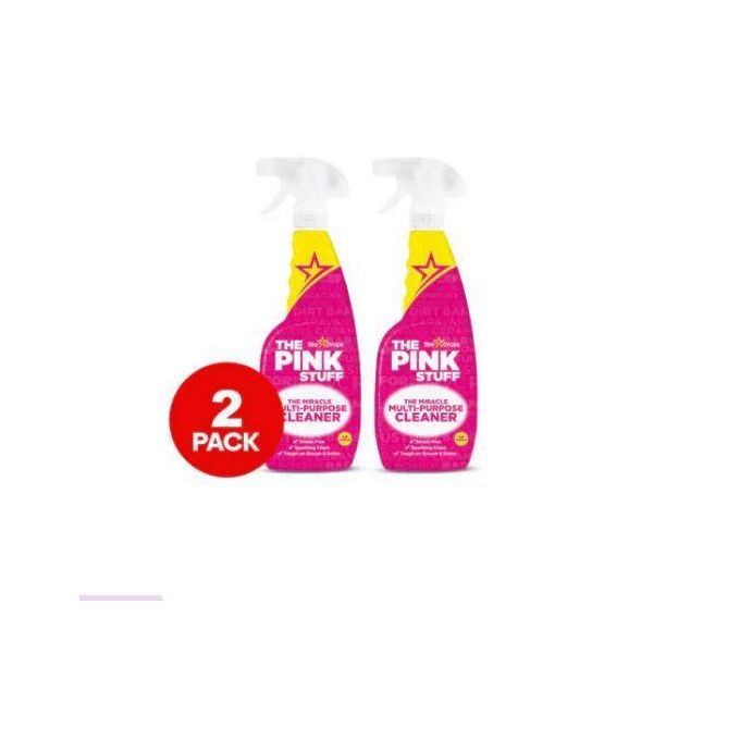 The Pink Stuff Spray Nettoyant Multi-usage 750ml - Lot De 2