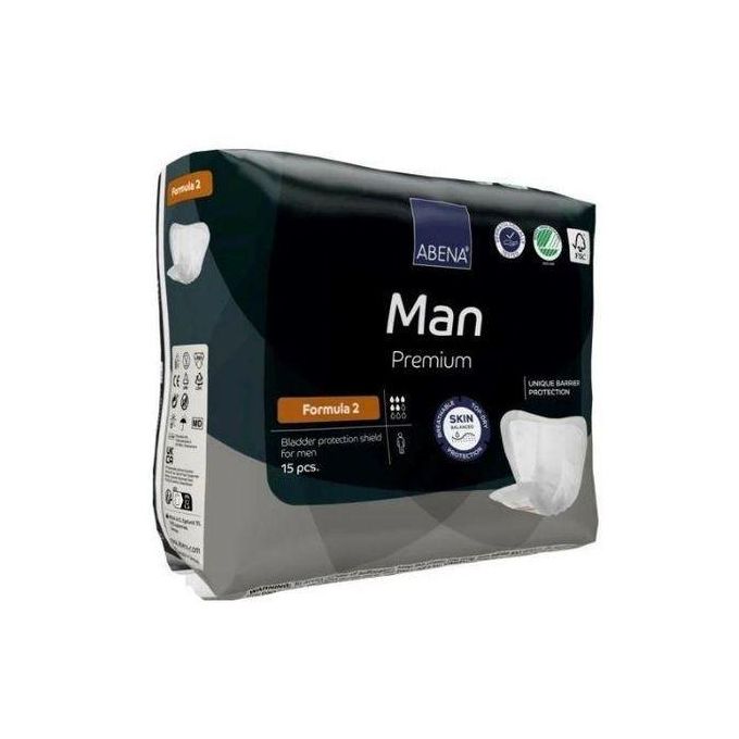 Abena Pansement Pour Hommes Man Formula 2 -1 Paquets X 15 Pcs