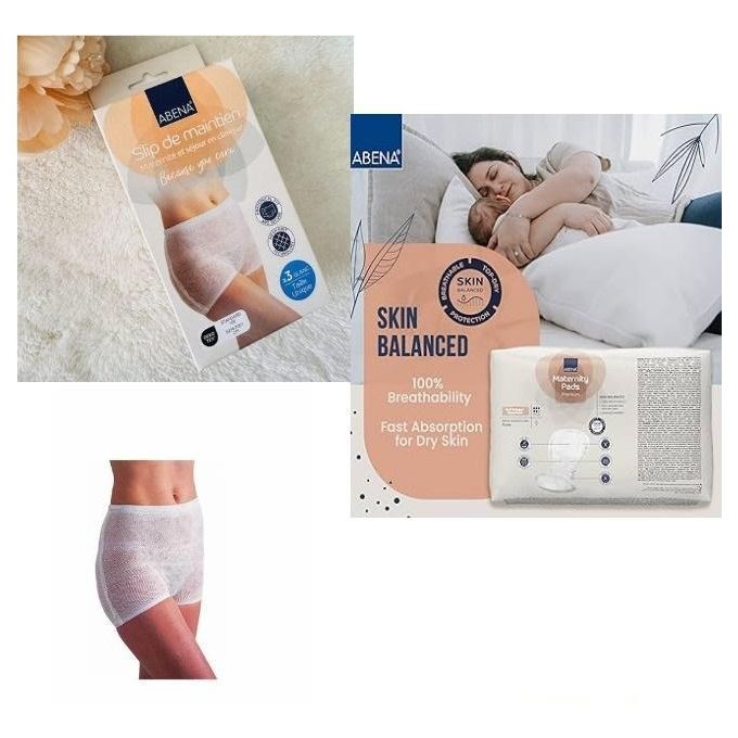 Pack Promo Serviettes Maternité +3 Slips Jetables