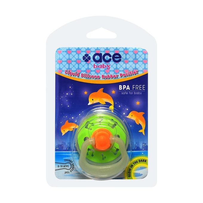 Sucette Brillante Dans Le Noir Avec Capuchon Pour Les Bébé