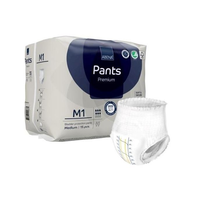 Abena Sous-vêtements Absorbants Pants Premium M1 (1 X 15 Unités)