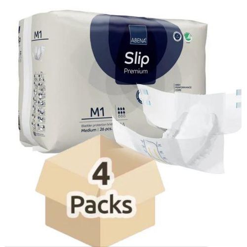 Couches Slip Premium M1 (paquet De 4 X 26 Unités)