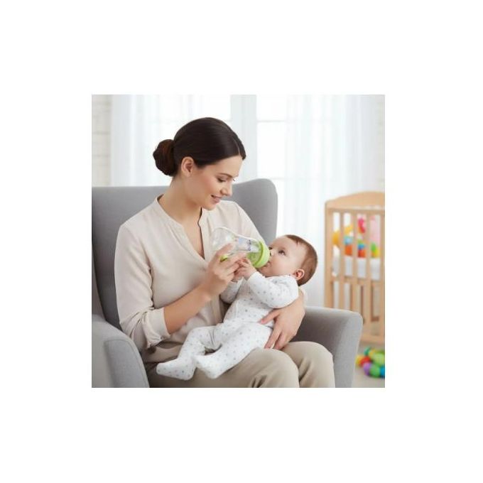 Biberon Large 320 Ml Avec Mamelon À Col Large