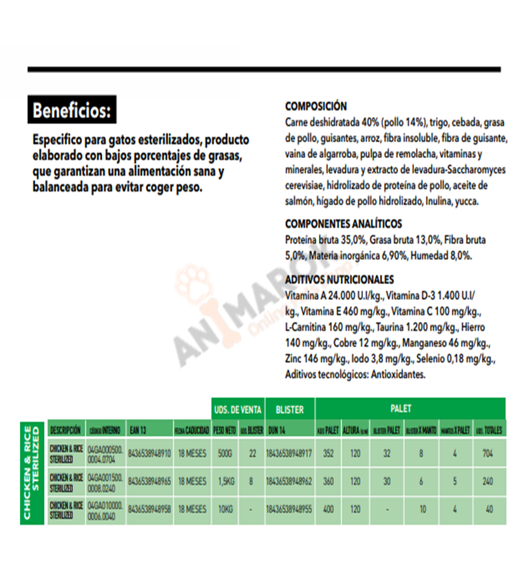 Premium Chat Stérilisé Poulet & Riz thumbnail 3