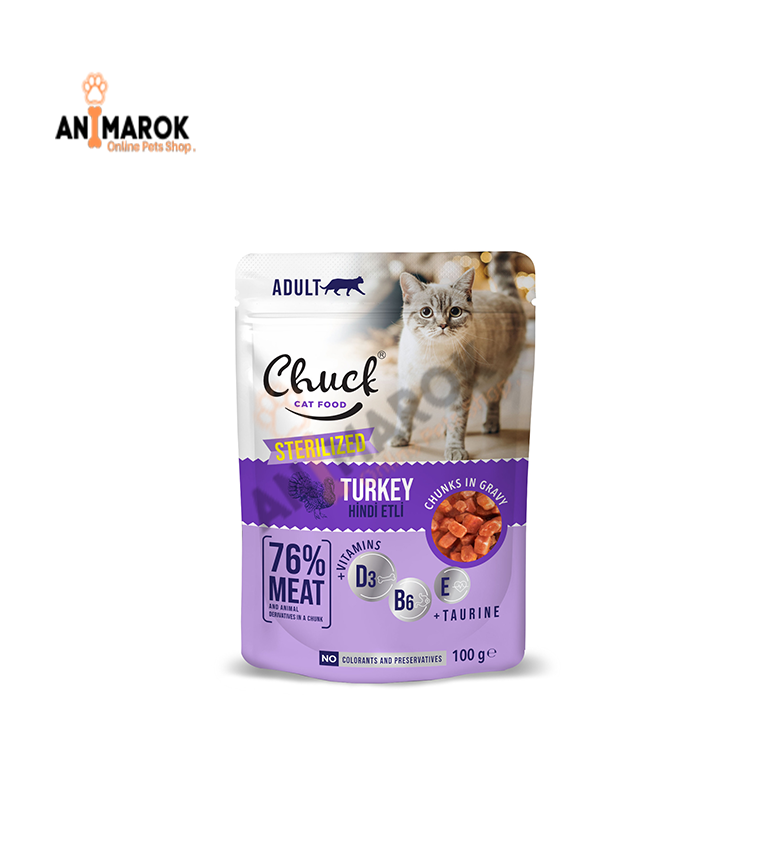 Chuck Pâté Avec Sauce Pour Chat