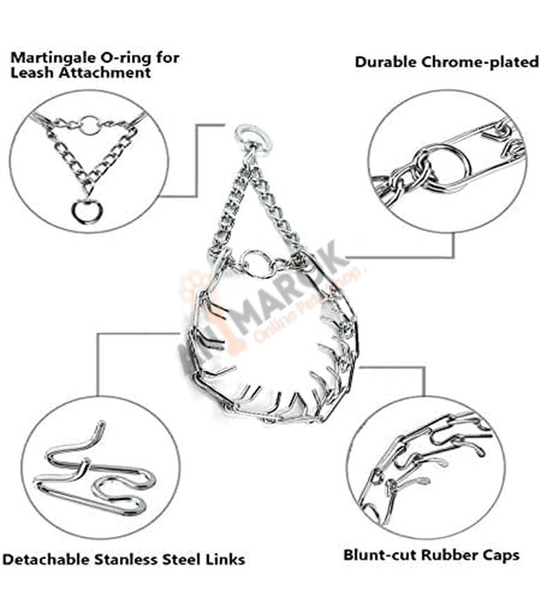 Collier Etrangleur De Dressage À Griffes Pour Chien