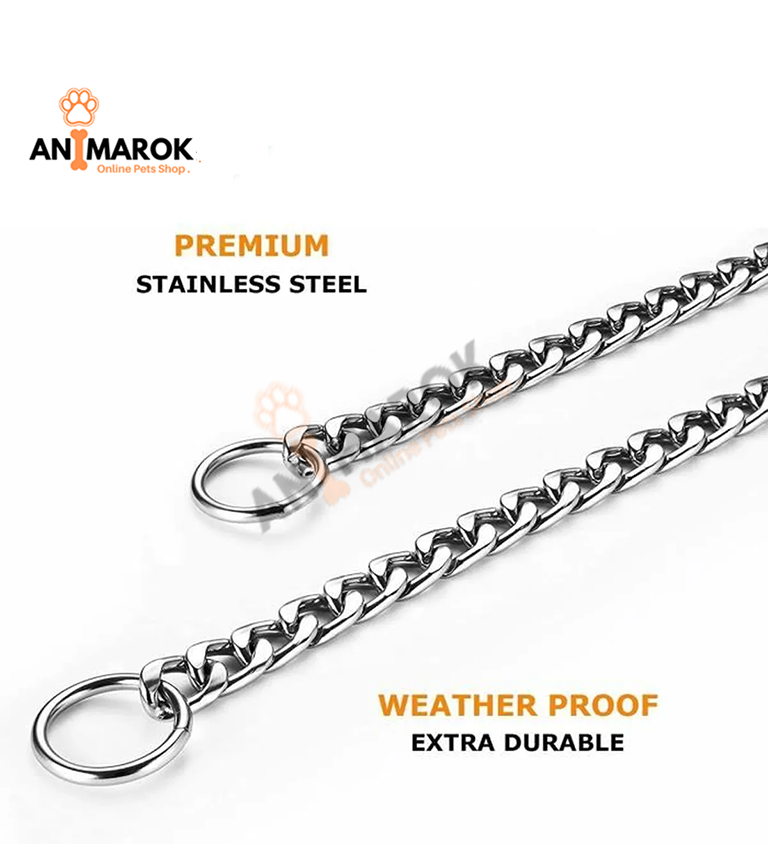 Collier Étrangleur Pour Chien À Maillons Étroits