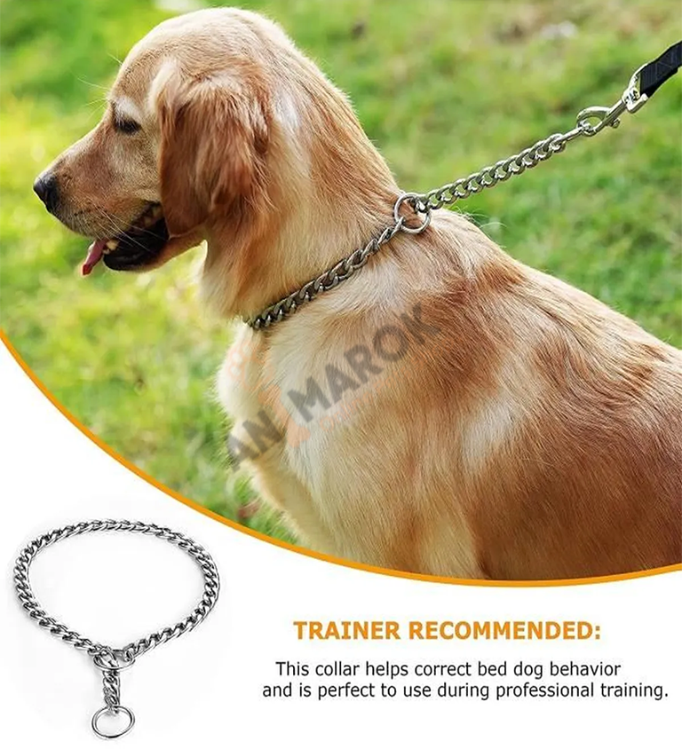 Collier Étrangleur Pour Chien À Maillons Étroits thumbnail 3