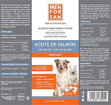 Huile De Saumon Pour Chiens Et Chats thumbnail 3