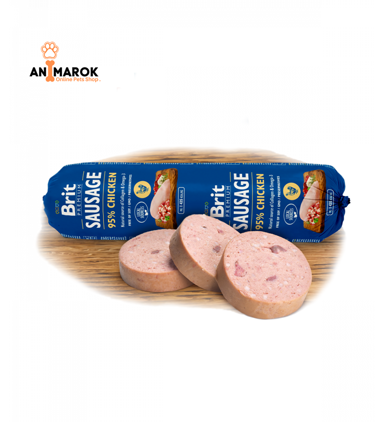 Brit Premium Sausage – Aliment Complet & Naturel Pour Chiens