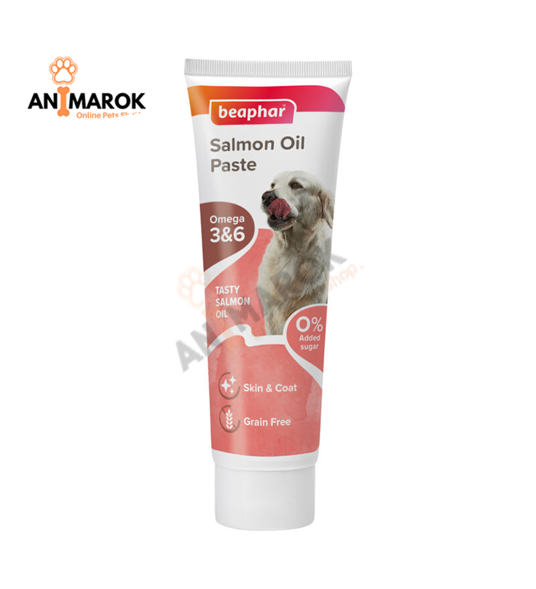 Pâte À L’huile De Saumon Pour Chien