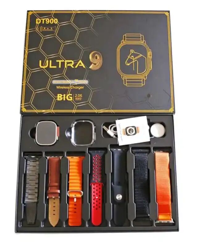 Dt900 Ultra Smartwatch – Montre Connectée 49mm Avec Écran Tactile Complet, Appels Bluetooth Et Suivi Santé