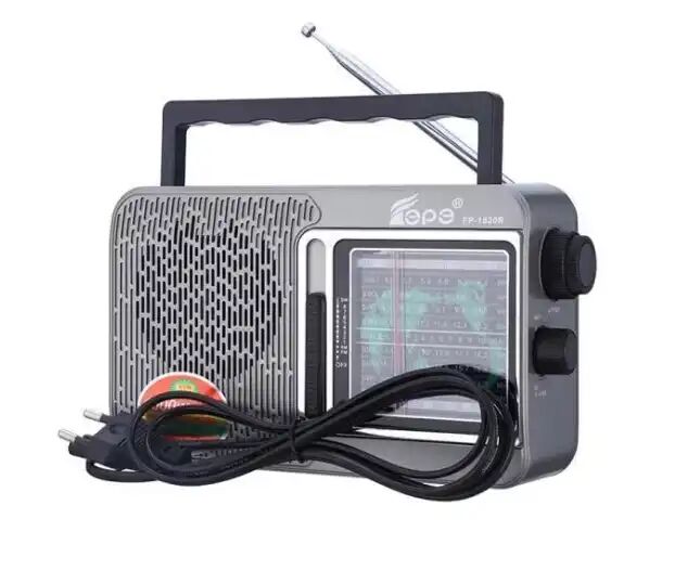 Radio Portable Am/fm/sw (1–8 Bandes) Avec Batterie Rechargeable – Soundvox™ Fp-1820r thumbnail 2
