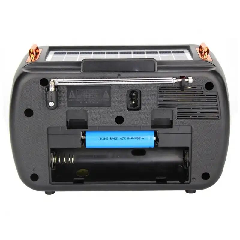 Radio Rechargeable Fepe Fp-273-s – Haut-parleur Sans Fil Avec Lecteur Usb/sd/tf Et Panneau Solaire thumbnail 3