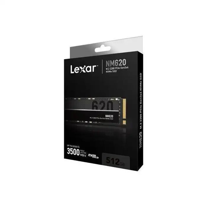 Disque Ssd - Lexar - Nm620 - 1 To - Pcie Gen3*4 Nvme - Vitesse Jusquà 3300 Mo/s