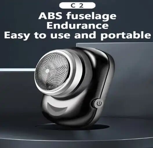 Kemei Km-c2 Tondeuse Électrique Étanche Mini Portable – Rasage Sec Et Humide Pour Barbe Et Visage thumbnail 3