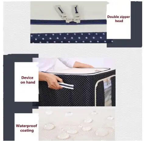 Sac De Rangement Tdr Avec Couvercle – Tissu Oxford Pliable