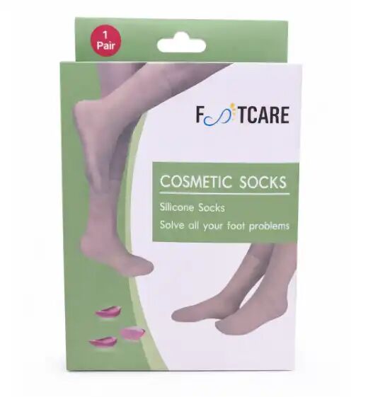 Chaussettes Cosmétiques En Silicone – 1 Paire, Soin Et Protection Des Pieds
