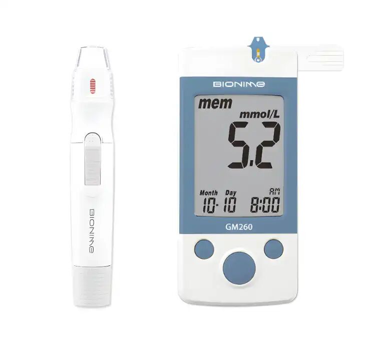 Glucomètre Numérique Bionime Rightest Gm260 – Mesure Précise De La Glycémie