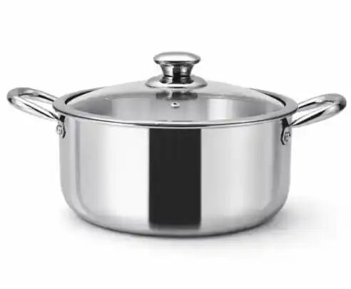 Marmite En Inox 24 Cm Deutschman – Résistante Tous Feux