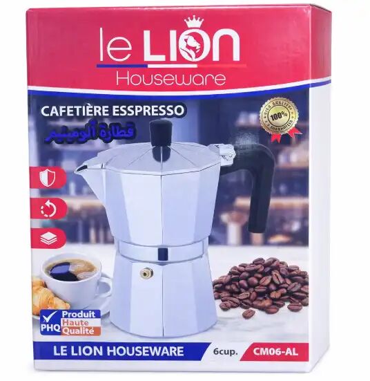 Cafetière Espresso Italienne – Manuelle En Aluminium