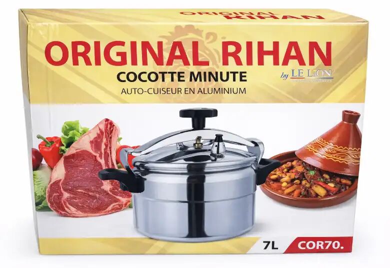 Cocotte-minute 7 L – Aluminium Haute Qualité – Autocuiseur Rapide
