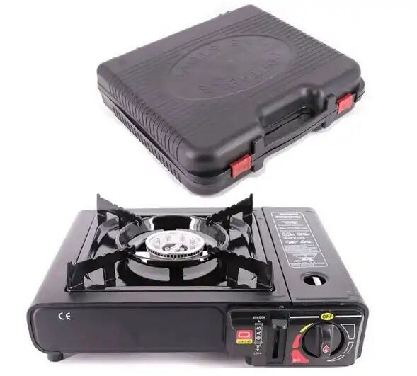 Réchaud De Camping Portable Au Gaz Butane – Portable Gas Cooker Stove (multicouleur Aléatoire)
