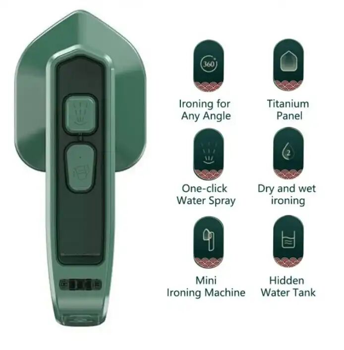 Mini Fer À Vapeur Portable thumbnail 3