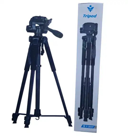 Trépied Photo/vidéo F-360t – Support Réglable Et Stable Pour Appareil Photo & Smartphone