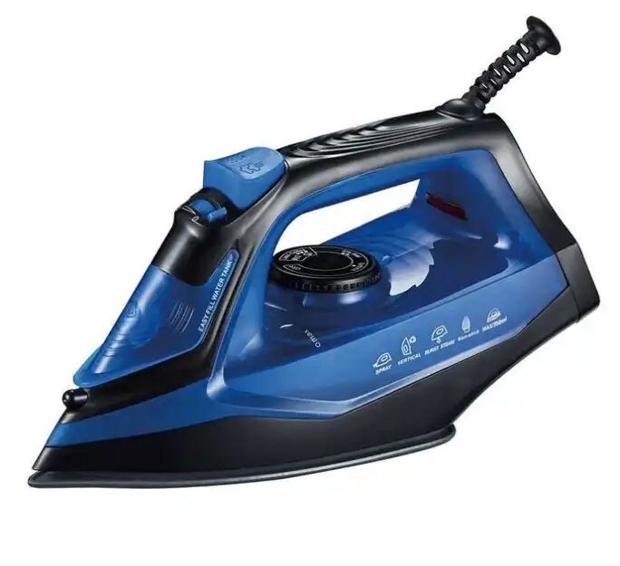 Fer À Repasser Vapeur 2200w – Semelle Antiadhésive – Spray & Auto-nettoyage