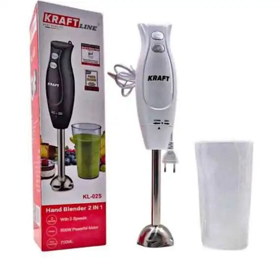 Mixeur Plongeant Kl-02s 2 En 1 – Multifonction Cuisine