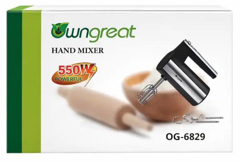 Batteur À Main Électrique – Mélangeur Et Fouet Polyvalent (couleur Aléatoire)