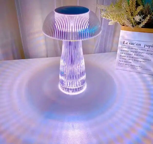 Lampe Gatsby Tactile Led Rechargeable Usb – Éclairage D’ambiance Élégant thumbnail 3