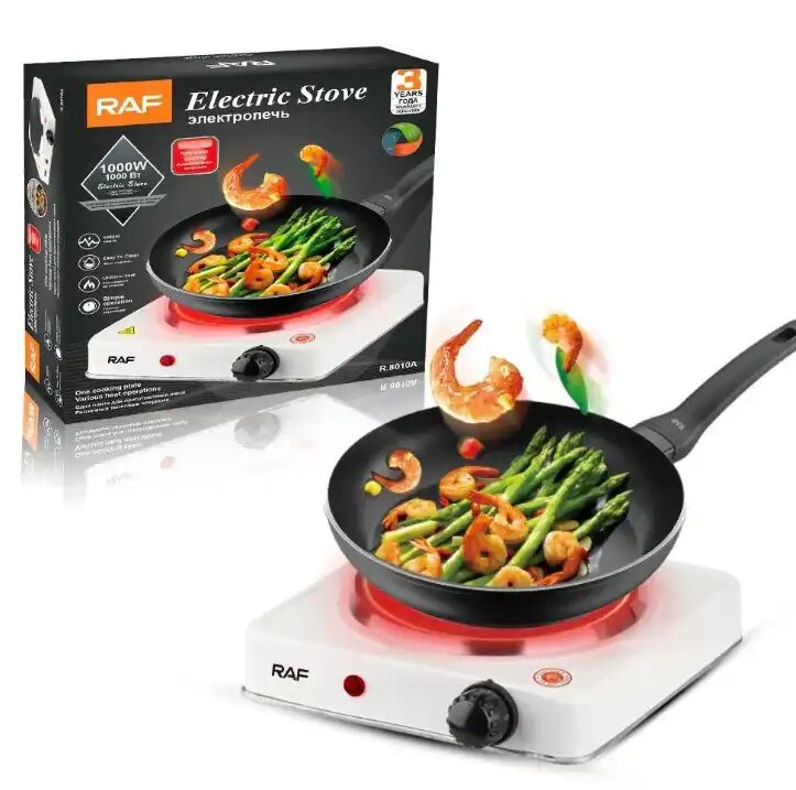 Plaque Chauffante 1000w – Compacte Et Pratique Pour Cuisine