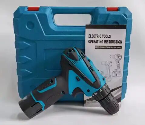 Kit De Perceuse-visseuse Sans Fil – Rechargeable – Multifonction Pour Bricolage & Travaux Domestiques thumbnail 3