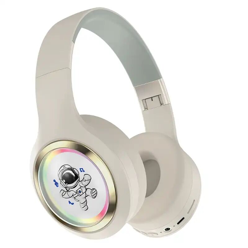 Casque Sans Fil St860d – Design Dessin Animé, Bluetooth, Confortable Et Coloré