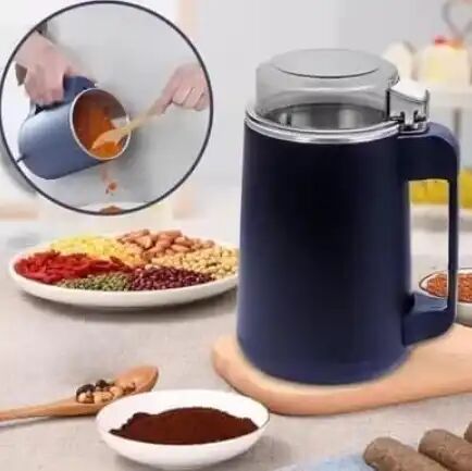 Moulin Électrique Multifonction – Broyeur Puissant Pour Épices, Grains & Café