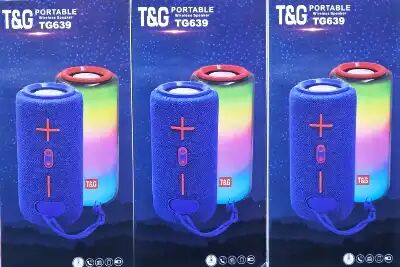 Haut-parleur Bluetooth Tg639 – Sans Fil, Résistant À L’eau, 12h Autonomie