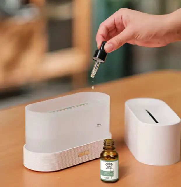 Diffuseur D’huiles Essentielles Flamme – Led & Aromathérapie 