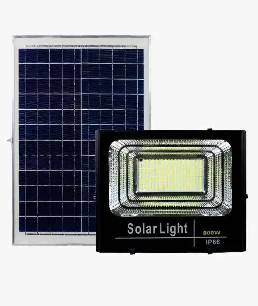 Projecteur Solaire Led D’extérieur Ip66 – Éclairage Puissant Et Résistant Aux Intempéries