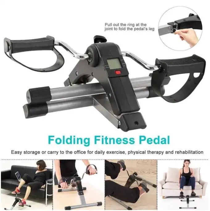 Mini Vélo D’exercice Pédalier Portable – Bras & Jambes – Écran Lcd thumbnail 4