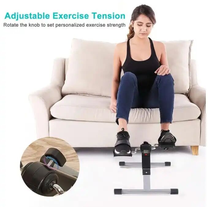Mini Vélo D’exercice Pédalier Portable – Bras & Jambes – Écran Lcd thumbnail 2