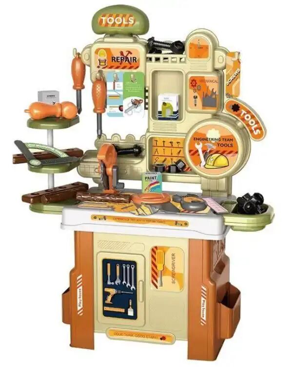 Bluebell Kids Tool Bench – Établi De Bricolage Pour Enfants Avec 53 Accessoires