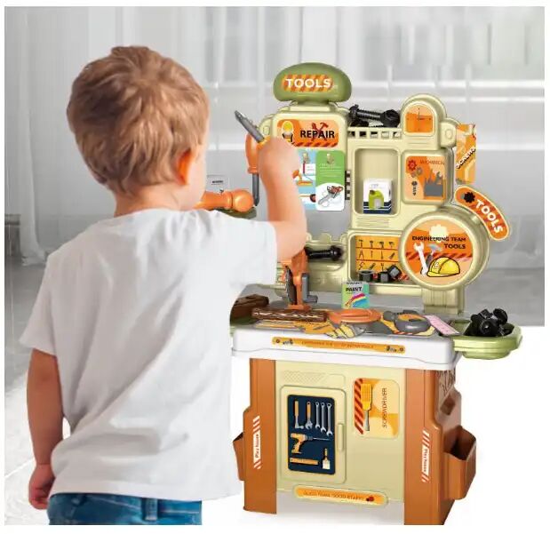 Bluebell Kids Tool Bench – Établi De Bricolage Pour Enfants Avec 53 Accessoires thumbnail 3