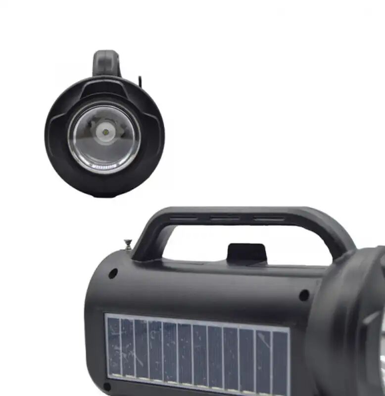 Haut-parleur Bluetooth Portable Ai136 Avec Panneau Solaire, Lampe Intégrée Et Usb thumbnail 3