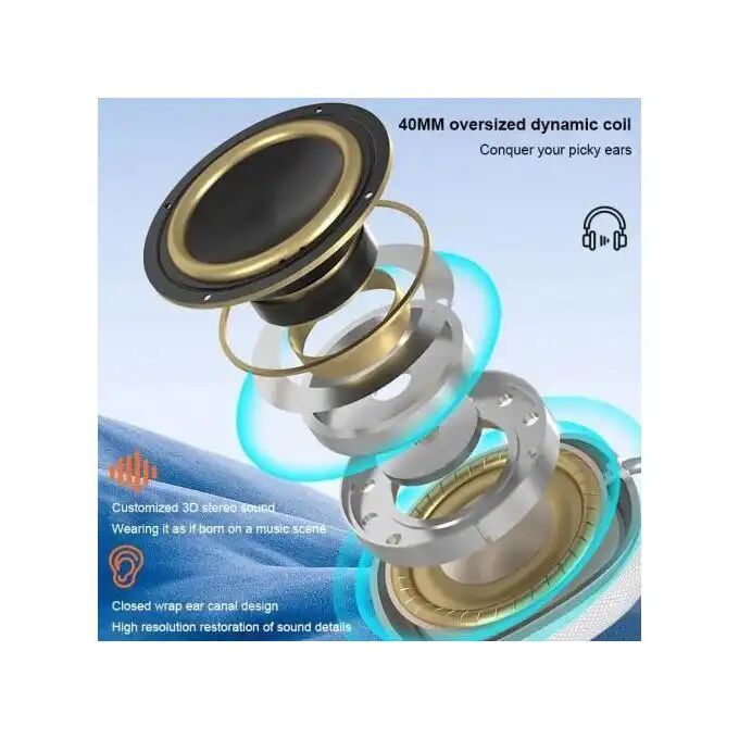 Casque Bluetooth Sans Fil P9 – Anti-bruit thumbnail 4