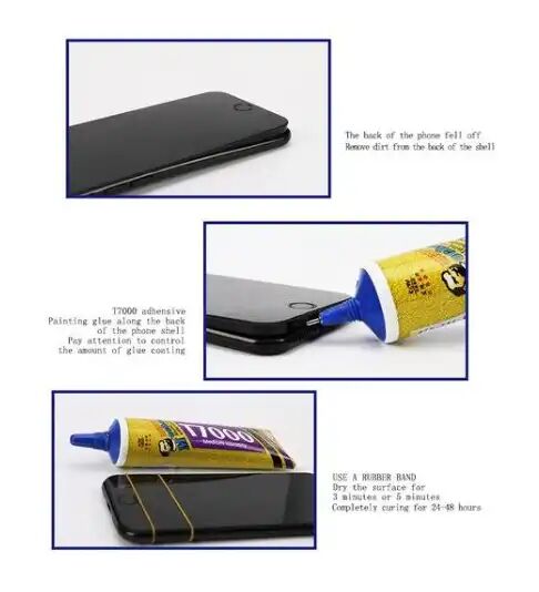 Colle Super Liquide Mechanic T-7000 Noir 110 Ml – Adhésif Multi-usage Haute Performance