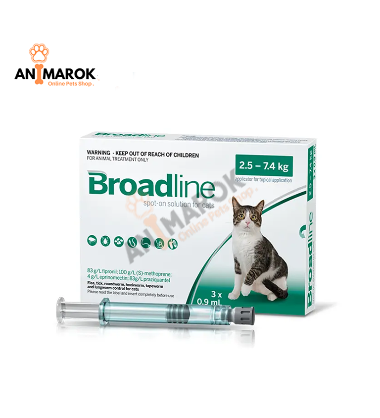 Vermifuge Et Antiparasitaire Pour Chat 2.5/7.5kg